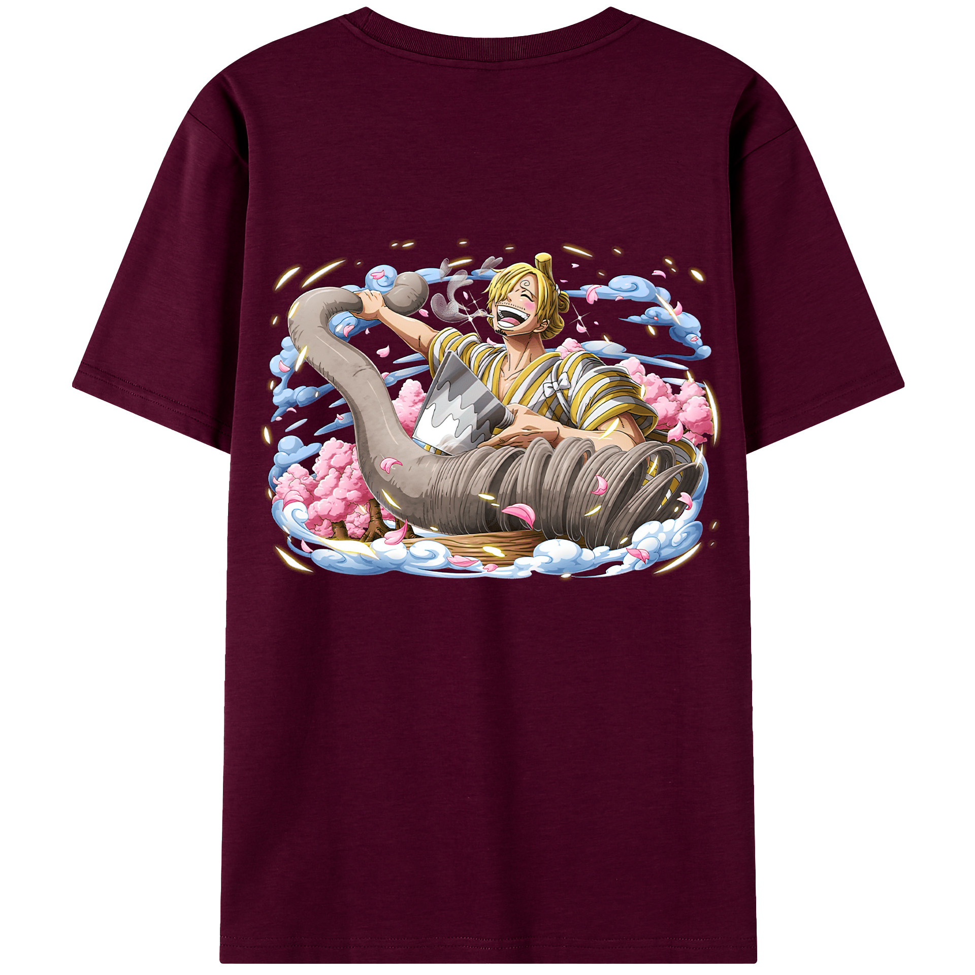 （画像用） ワンピース サンジ ONE PIECE Sanji レディース半袖Tシャツ(バックプリント)